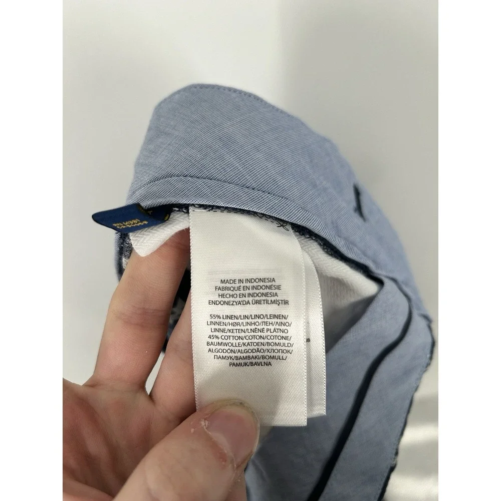Polo Ralph Lauren Linen Blend Fish AOP Printed‎ 10